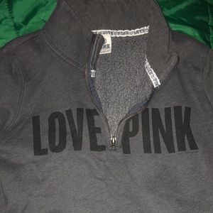 VS Pink pull over size medium